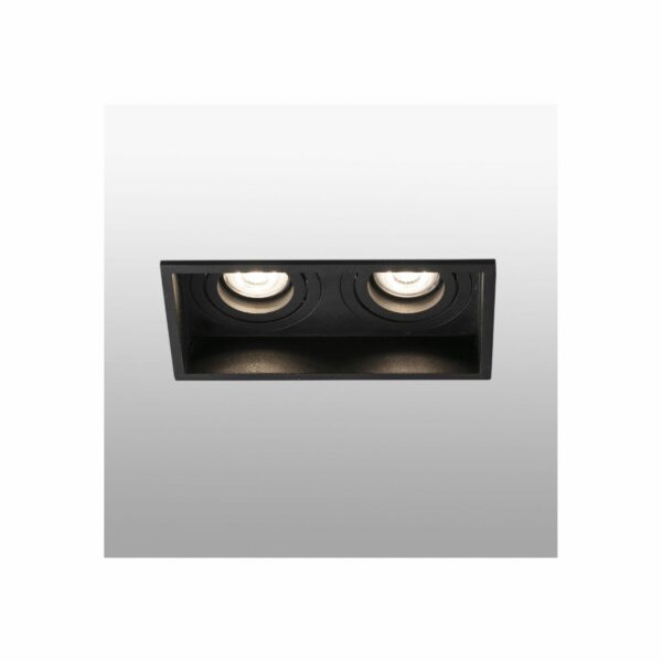 HYDE BLACK SQUARE ORIEN. 2L GU10 FARO – 40127