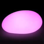 Εξωτερικό φωτιστικό LED μπαταρίας 1W RGB πέτρα επαναφορτιζόμενο V-TAC – 40151