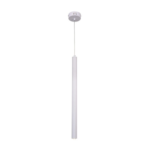 InLight Κρεμαστό φωτιστικό LED 5W 3000K σε λευκή απόχρωση D:50cm (4018-WH)