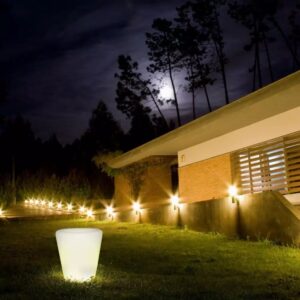 LED φωτιστικό γλάστρα 1W επαναφορτιζόμενη V-TAC RGB IP54 – 40181