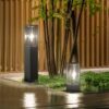 Φωτιστικό Δαπέδου Trio Lighting   E27 Ανθρακί Αλουμίνιο   IP44 401860142
