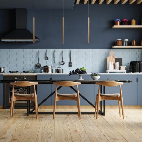 InLight Κρεμαστό φωτιστικό LED 5W 3000K σε λευκή απόχρωση D:50cm (4018-WH)