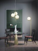 Φωτιστικό Δαπέδου Trio Lighting   E14 Ορείχαλκος Ματ Μεταλλικό  402000108