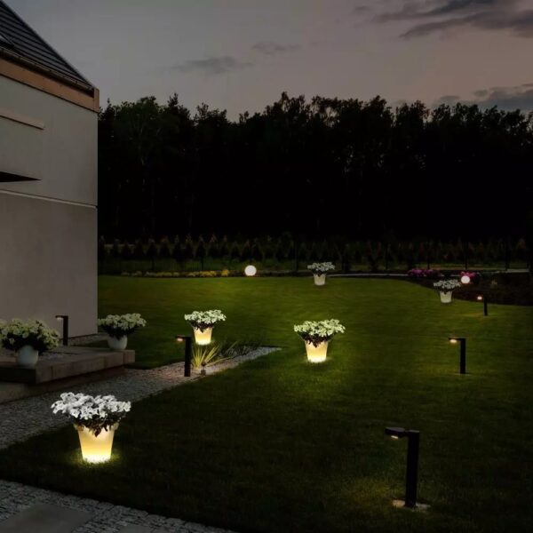 LED φωτιστικό γλάστρα 1.5W επαναφορτιζόμενη V-TAC RGB IP54 – 40211