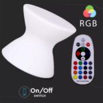LED φωτιστικό σκαμπό 1.5W επαναφορτιζόμενο V-TAC RGB IP54 – 40231