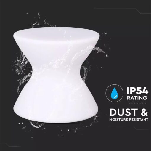 LED φωτιστικό σκαμπό 1.5W επαναφορτιζόμενο V-TAC RGB IP54 – 40231