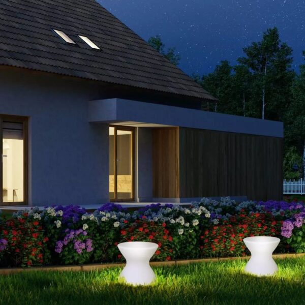 LED φωτιστικό σκαμπό 1.5W επαναφορτιζόμενο V-TAC RGB IP54 – 40231