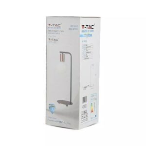 Φωτιστικό Γραφείου 1xE27 V-TAC Μεταλλικό Κόκκινο Μπρονζέ με Διακόπτη – 40331