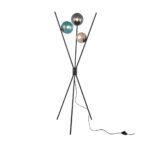 Φωτιστικό Δαπέδου Trio Lighting   3xE14 Μαύρο Ματ Μεταλλικό    403400317