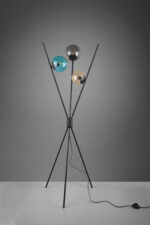 Φωτιστικό Δαπέδου Trio Lighting   3xE14 Μαύρο Ματ Μεταλλικό    403400317