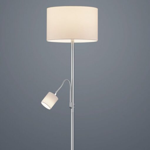 Φωτιστικό Δαπέδου Trio Lighting   E27 Νίκελ Ματ Μεταλλικό  403900201