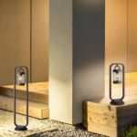 Κολωνάκι Trio Lighting   E27 Σκουριά Αλουμίνιο   IP44 404160124