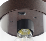 Κολωνάκι Trio Lighting   E27 Σκουριά Αλουμίνιο   IP44 404160124