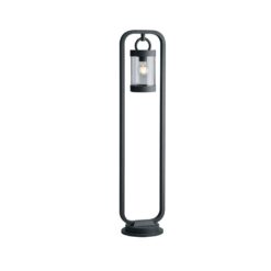 Κολωνάκι Trio Lighting E27 Ανθρακί Αλουμίνιο IP44 404160142