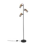 Φωτιστικό Δαπέδου Trio Lighting   E14 Μαύρο Ματ Μεταλλικό    404300332