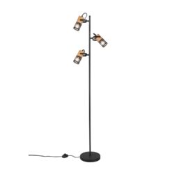 Φωτιστικό Δαπέδου Trio Lighting   E14 Μαύρο Ματ Μεταλλικό    404300332