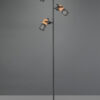 Φωτιστικό Δαπέδου Trio Lighting   E14 Μαύρο Ματ Μεταλλικό    404300332