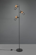 Φωτιστικό Δαπέδου Trio Lighting   E14 Μαύρο Ματ Μεταλλικό    404300332