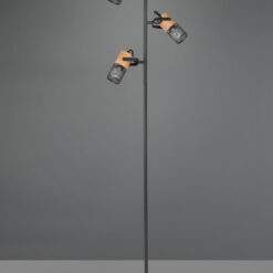Φωτιστικό Δαπέδου Trio Lighting   E14 Μαύρο Ματ Μεταλλικό    404300332