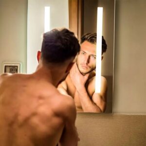 Καθρέφτης LED Αντιθαμφωτικός 17W σε Ψυχρό Λευκό 6400K V-TAC – 40441