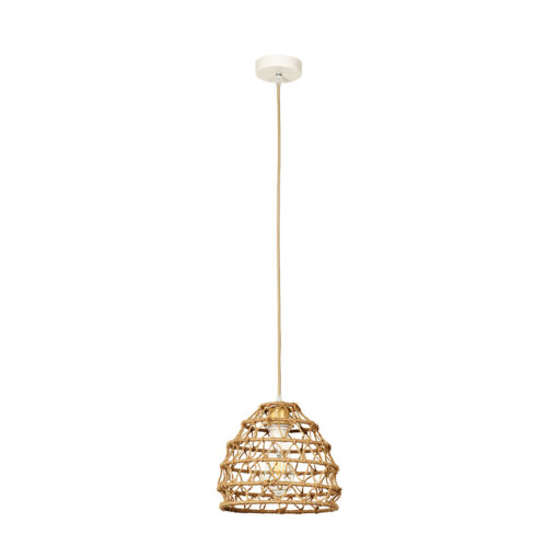 InLight Κρεμαστό Φωτιστικό από σχοινί 1xE27 D:25cm (4047-B)