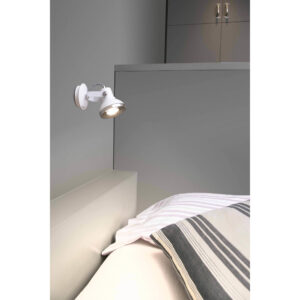 RING-1 WHITE WALL LAMP 1 X GU10  FARO – 40550