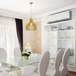 Κρεμαστό φωτιστικό οροφής ξύλινο V-TAC E27 D:450*450MM – 40551