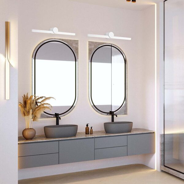 Φωτιστικό Καθρέφτη – Πίνακα Τοίχου  LED 10W V-TAC Λευκό 1530lm Φυσικό 4000K IP65 – 405821