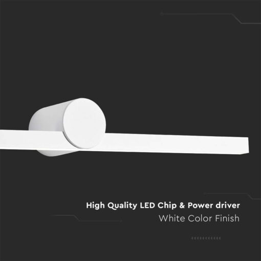 Φωτιστικό Καθρέφτη – Πίνακα Τοίχου  LED 10W V-TAC Λευκό 1530lm Φυσικό 4000K IP65 – 405821