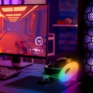 Wi-Fi Smart Επιτραπέζιο Φωτιστικό για Ατμοσφαιρικό Φωτισμό Χώρου RGB+WW+CW V-TAC Λευκό Dimmable – 405861