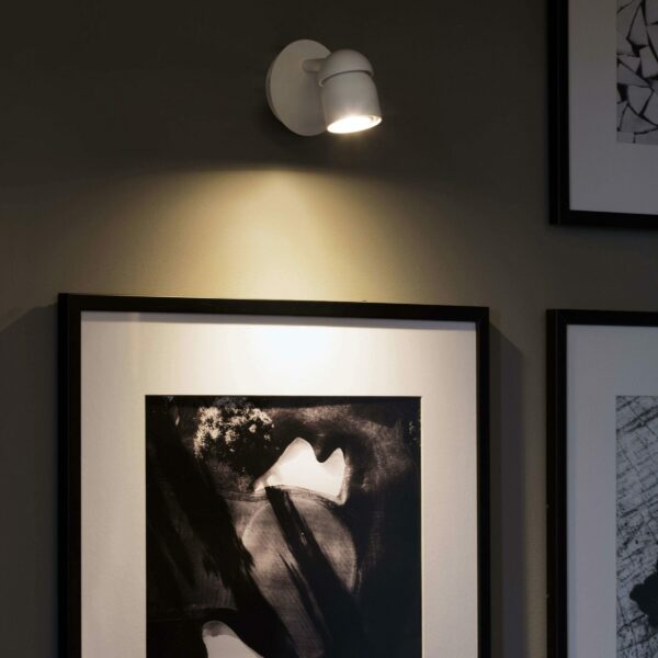 COCO WALL LAMP WHITE 1xGU10  FARO – 40660