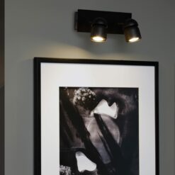 COCO WALL LAMP BLACK 2xGU10                       FARO – 40665