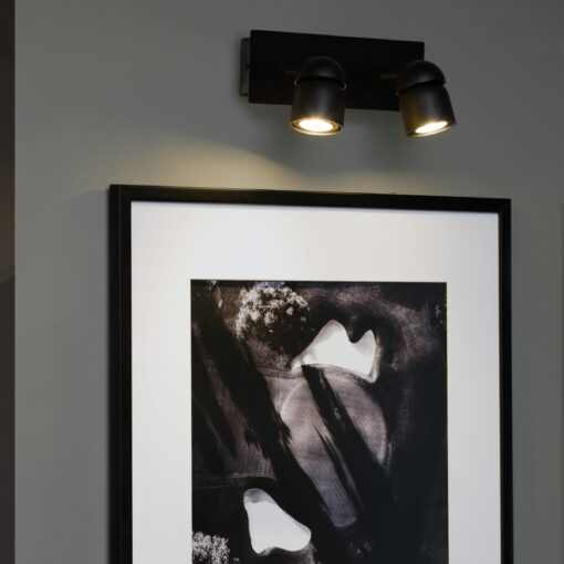 COCO WALL LAMP BLACK 2xGU10                       FARO – 40665