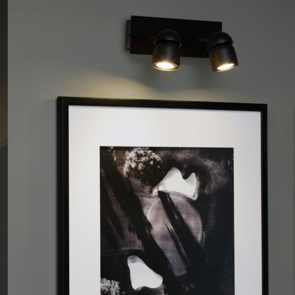 COCO WALL LAMP BLACK 2xGU10                       FARO – 40665