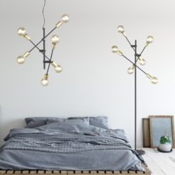 Φωτιστικό Δαπέδου Trio Lighting   E27 Μαύρο Ματ Μεταλλικό    406700632
