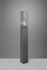 Κολωνάκι Trio Lighting   E27 Ανθρακί Ατσάλι   IP44 407360142