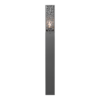 Κολωνάκι Trio Lighting   E27 Ανθρακί Ατσάλι   IP44 407360142