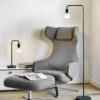 Πορτατίφ Trio Lighting   E27 Μαύρο Ματ Μεταλλικό    508000132