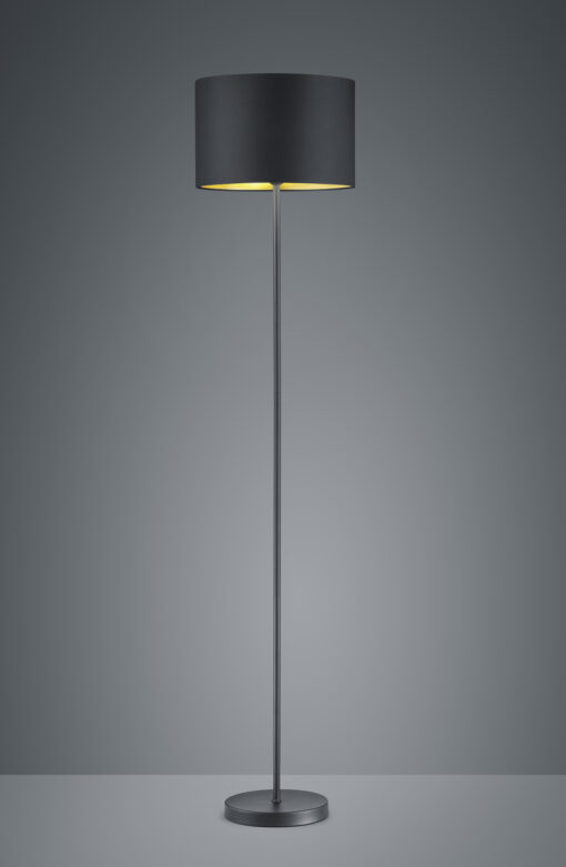 Φωτιστικό Δαπέδου Trio Lighting   E27 Μαύρο Ματ Μεταλλικό    408200179