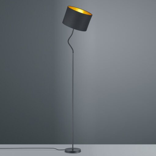 Φωτιστικό Δαπέδου Trio Lighting   E27 Μαύρο Ματ Μεταλλικό    408290179