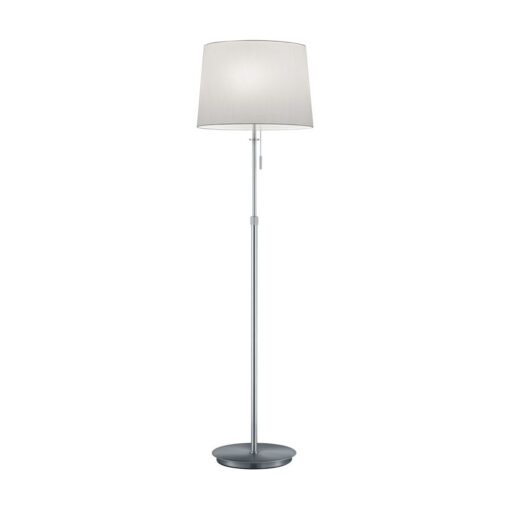 Φωτιστικό Δαπέδου Trio Lighting E27 Νίκελ Ματ Μεταλλικό 409100307