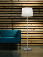 Φωτιστικό Δαπέδου Trio Lighting   E27 Νίκελ Ματ Μεταλλικό    409100307