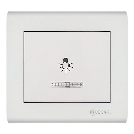 Μπουτόν με φως λευκό Makel Manolya – 41001124