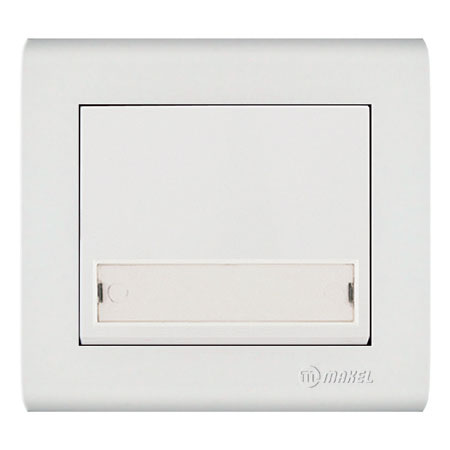 Μπουτόν επιγραφής λευκό Makel Manolya – 41001130