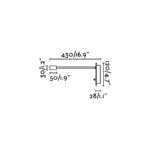 SAMI WHITE READER LAMP 3W 2700K FARO – 41023