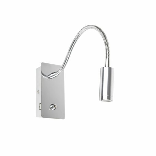 Faro Barcelona Juliet Φωτιστικό Τοίχου Νίκελ 3W 3000K – 41025N