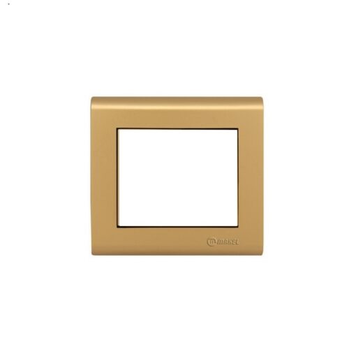 Πλαίσιο 1 θέσης χρυσό Makel Manolya – 41057701