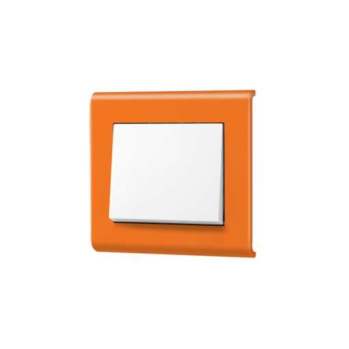 Πλαίσιο 1 θέσης πορτοκαλί Makel Manolya – 41094701