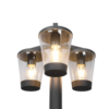Κολωνάκι Trio Lighting 3xE27   Ανθρακί Χυτό Αλουμίνιο  IP44  – 411060342