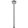 Κολωνάκι Trio Lighting 3xE27   Ανθρακί Χυτό Αλουμίνιο  IP44  – 411060342
